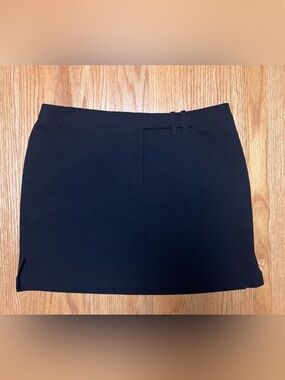 Star City Black Mini Skirt - Classic Straight Silhouette